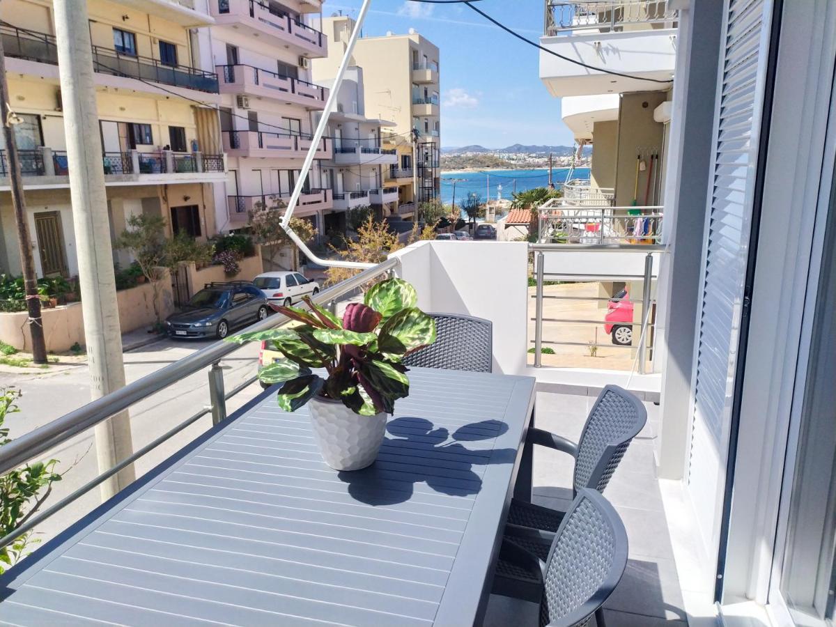 Sea Side View Home Steps From The Beach & City ハニア エクステリア 写真